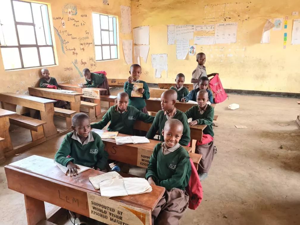 Children in the classroom